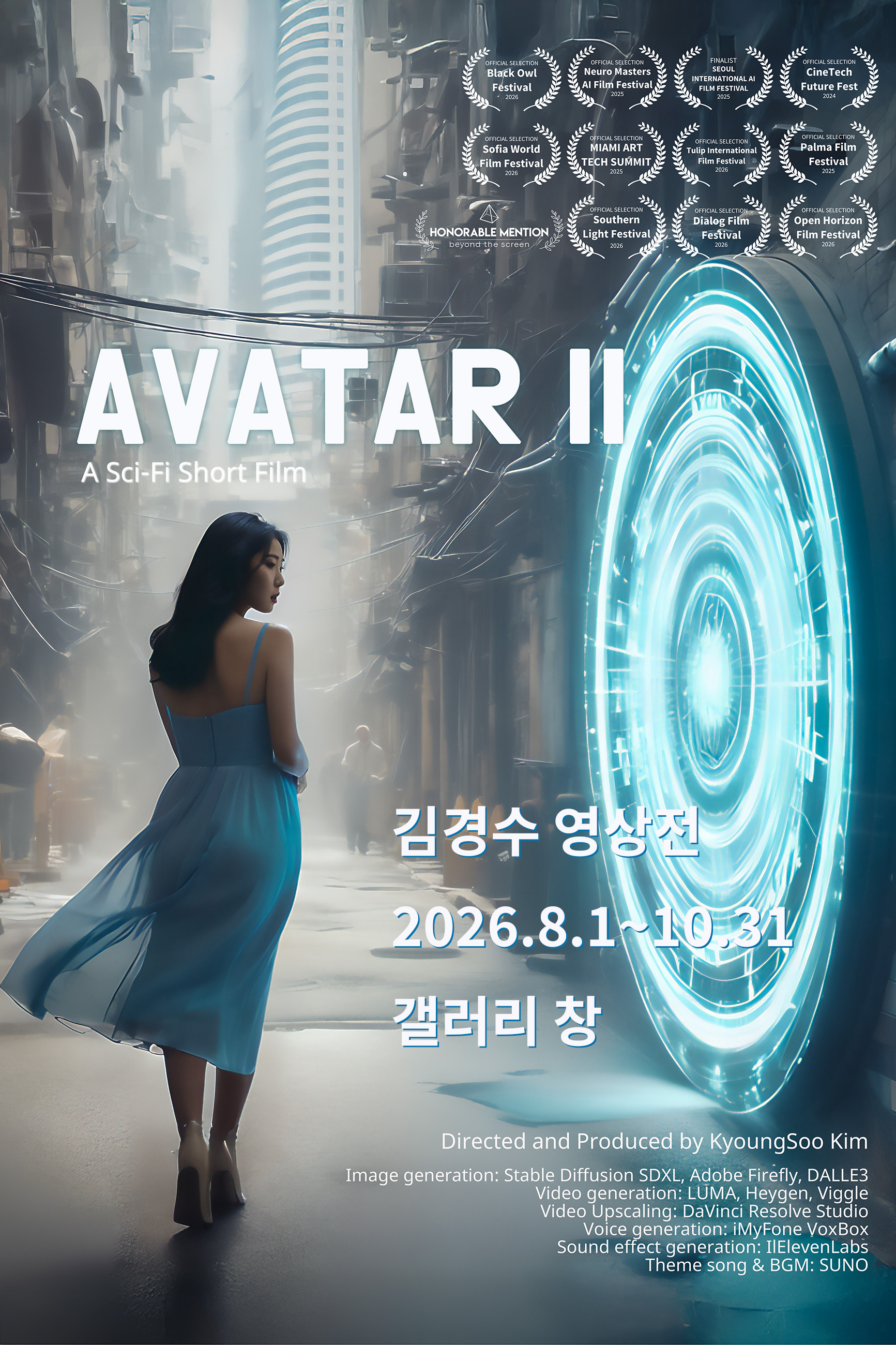 Video Avatar II exhibition by Kyoungsoo Kim